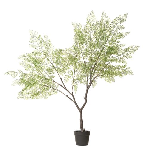 Artificial tree with delicate leaves, 120 cm