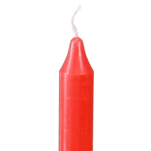 Product Tree candles, taper candles Ø13mm, red, 10.5cm, 22 pieces