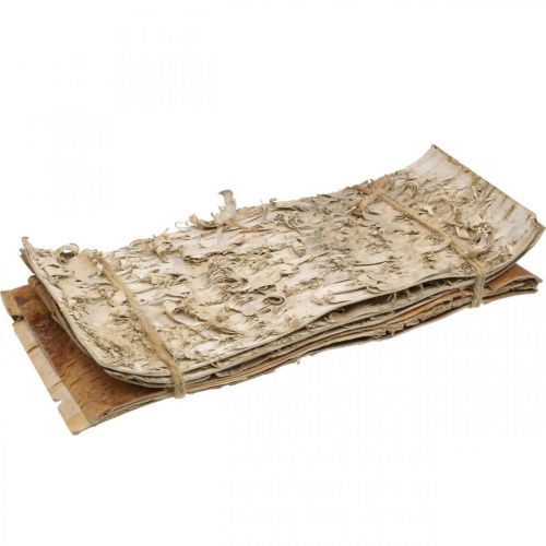 Tree bark decorative bark strips birch bark natural 30×12cm 6 pcs