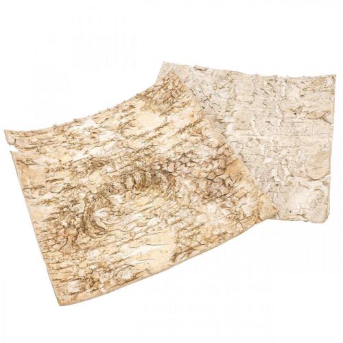 Floristik24 Tree bark decorative bark square birch bark natural 20×20cm 6 pcs