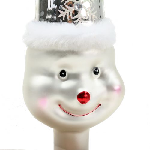 Floristik24 Tree top glass snowman 30cm