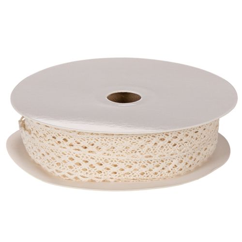 Cotton lace ribbon for
