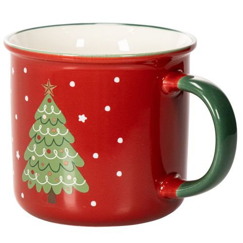 Christmas mug with Christmas tree motif, 9cm | Floristik24.ie
