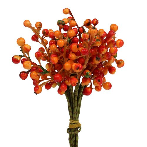Berry bunch orange L20cm