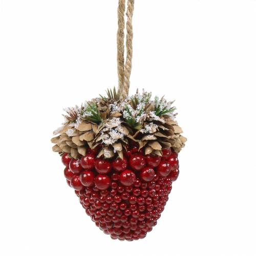Floristik24 Deco hanger berry/acorn 8.5cm