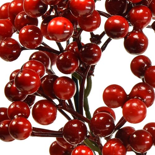 Floristik24 Berry Wreath Red Artificial Plants Red Christmas Ø30cm