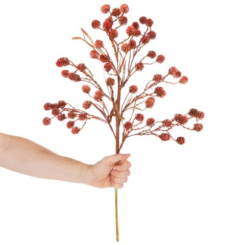 Artificial berry branch, lifelike autumn decoration, 68cm | Floristik24.ie