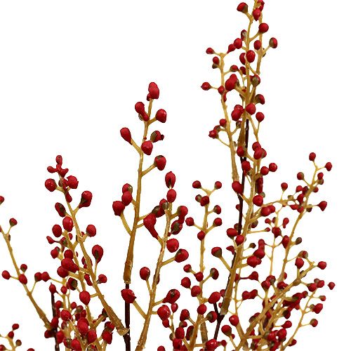Floristik24 Berry branch artificial red 48cm 1p