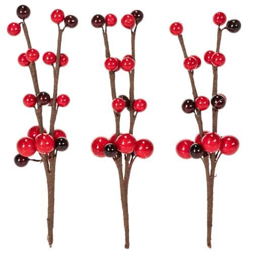 Artificial branch with red