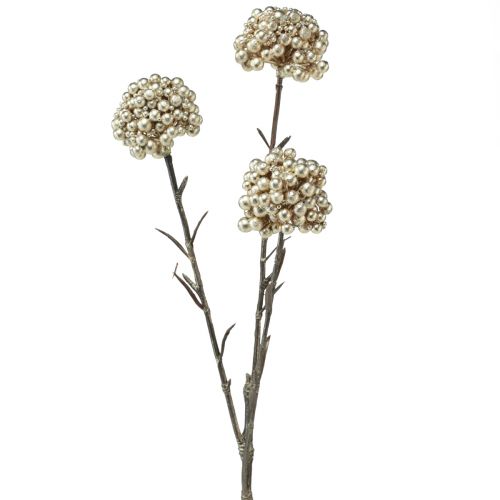 Product Decorative branch artificial berry branch champagne 46cm