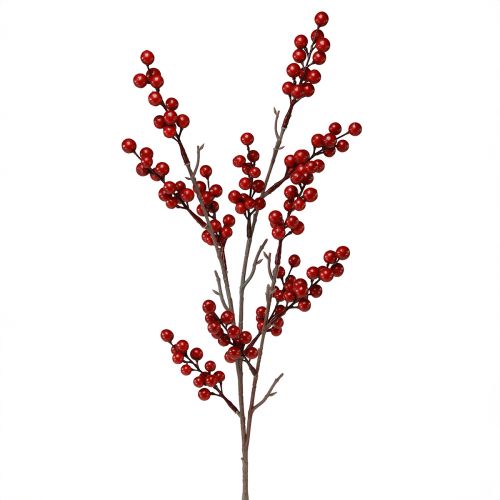 Floristik24 Berry branch in red decorative branch artificial 68cm