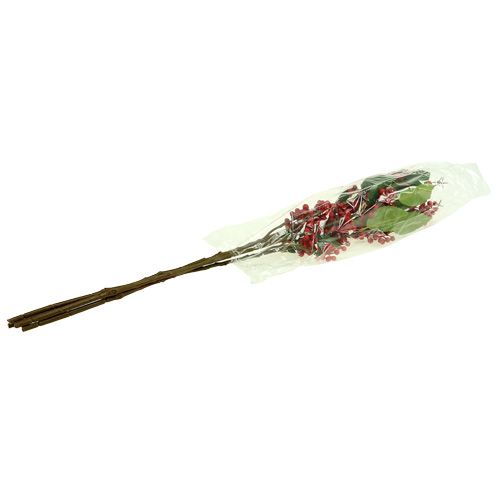 Floristik24 Berry branch red 63cm 4pcs