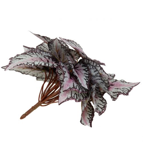 Floristik24 Artificial begonia bush Bordeaux 37cm