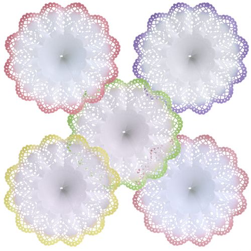 Product Biedermeier cuffs batik Ø27cm 25 pcs