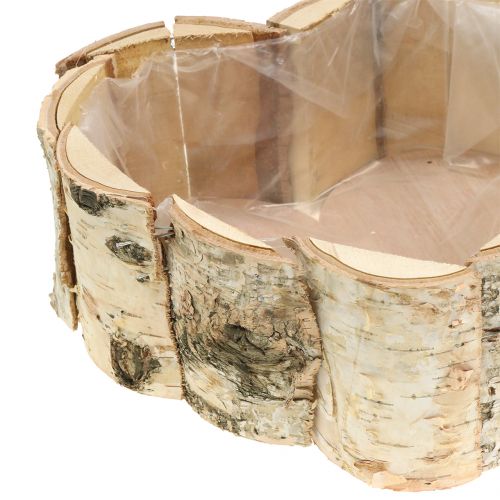 Floristik24 Planter birch heart 2pcs