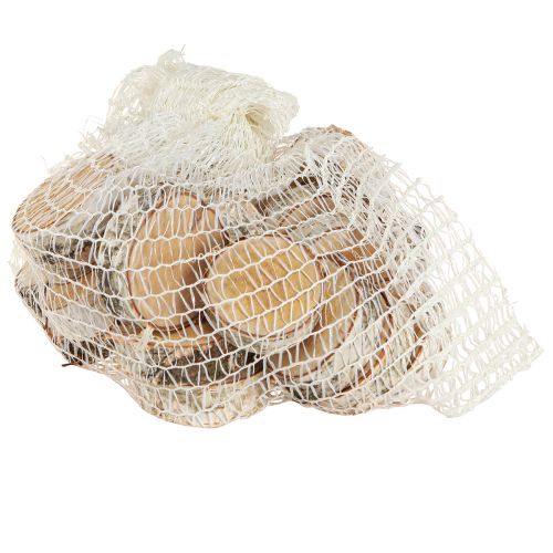 Product Birch slices with bark, 24 pieces, Ø5-6cm, whitewashed, decorative craft material for weddings, DIY projects