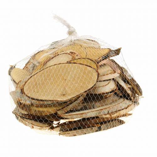 Floristik24 Wooden discs birch oval natural 7.5 × 13cm 1kg