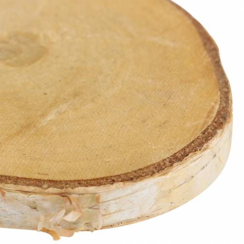 Product Birch slices with bark Ø8cm 1kg table decoration