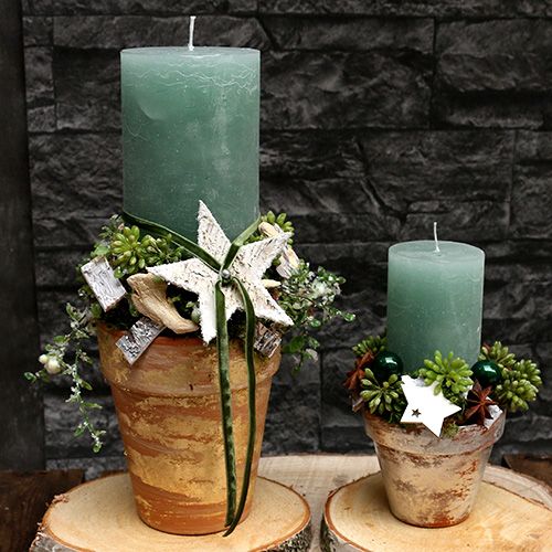 Product Velvet ribbon green gift ribbon velvet dark green 10mm 20m