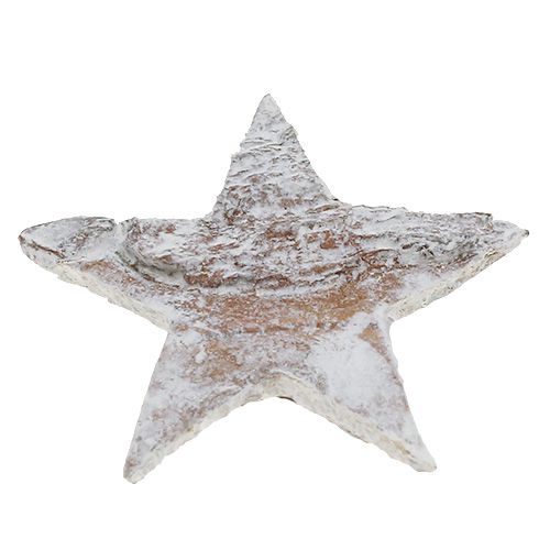 Product Birch stars mini 2cm - 2.5cm whitewashed 150 pcs