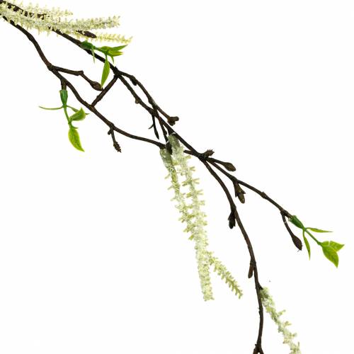 Product Artificial birch branch, decorative branch birch green with catkins L135cm