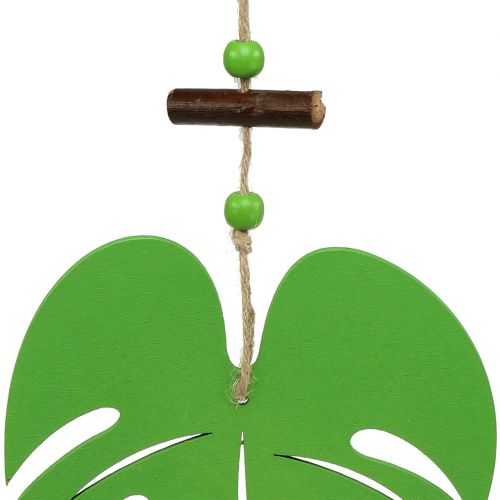 Floristik24 Leaf 14.5cm for hanging Green