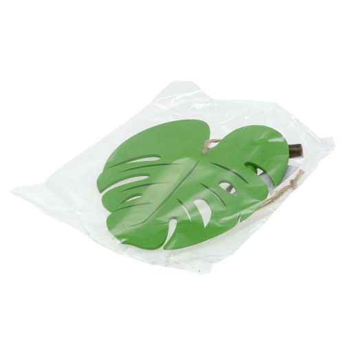 Floristik24 Leaf 14.5cm for hanging Green