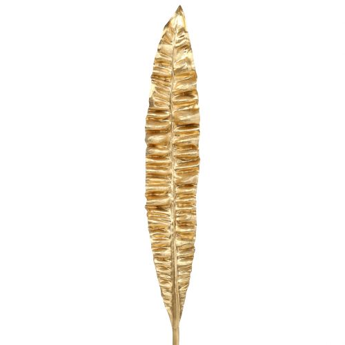 Golden fern leaf 87cm