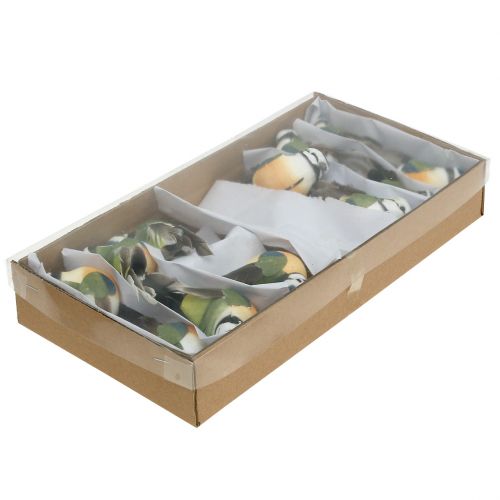 Floristik24 Blue tit on wire 8.5cm 12pcs