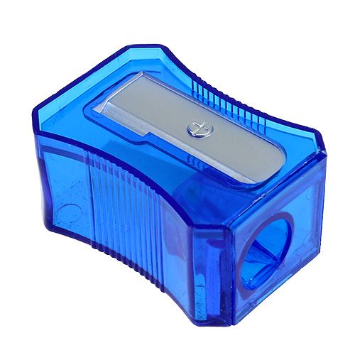 Floristik24 Pencil sharpener blue 6cm