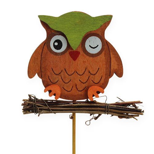 Product Decorative plug owls 7cm 12pcs