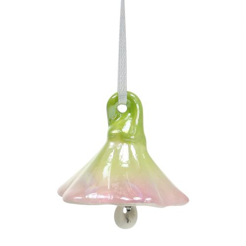 Floristik24 Flower bells for hanging colored 4.5cm - 5.5cm 4pcs