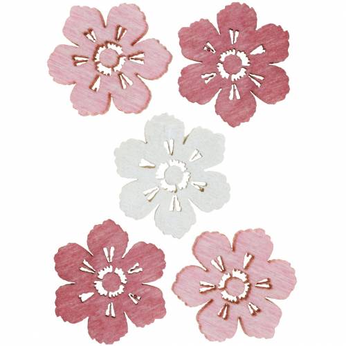 Floristik24 Scatter decoration cherry blossoms, spring flowers, table decoration, wooden flowers for scattering 144pcs