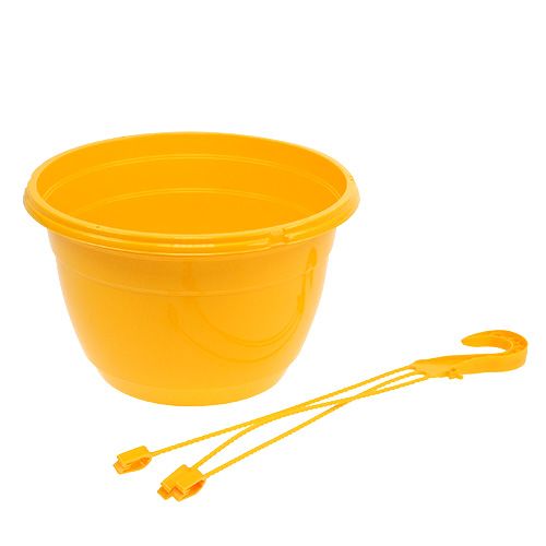 Product Hanging basket 25cm yellow