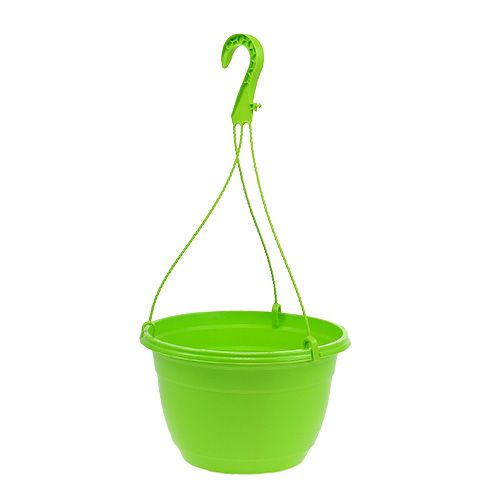 Hanging basket 25cm green