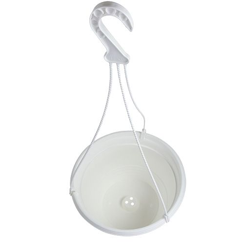 Product Hanging basket Ø30cm white
