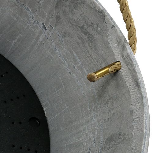 Floristik24 Flower basket "Fiona" Ø25cm H12cm gray