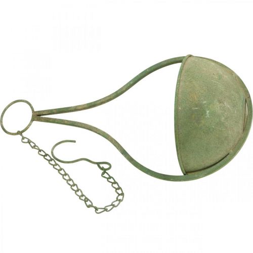 Product Flower basket, hanging basket, metal decoration garden Ø16cm H38cm