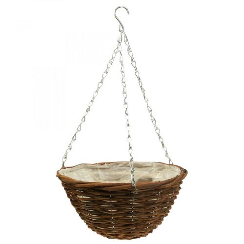 Flower basket brown hanging basket hanging basket plant basket Ø31cm