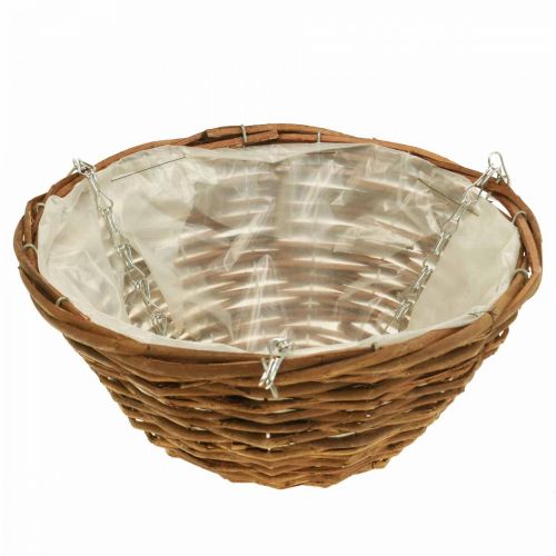Product Hanging Basket Brown Hanging Basket Plant Basket Ø31cm 2pcs