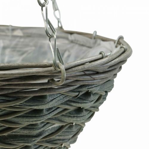 Floristik24 Flower basket hanging basket Hanging basket plant basket plastic Ø31cm