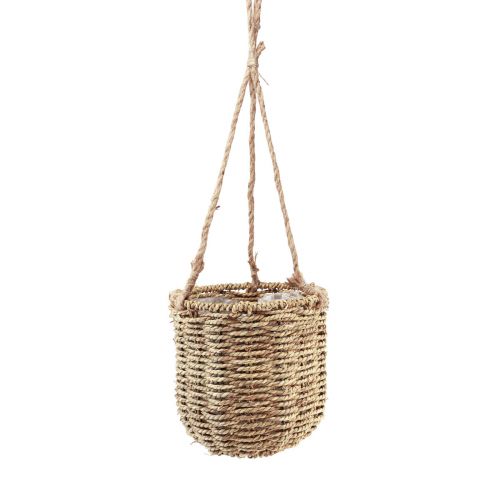 Floristik24 Hanging flower pot seagrass basket Ø15/20/25cm set of 3