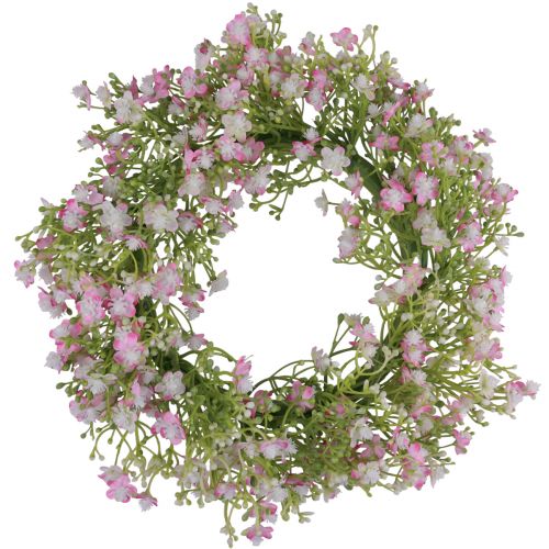 Floristik24 Artificial flower wreath door wreath wall decoration Ø30cm H6cm