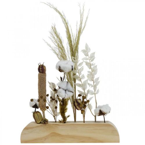 Product Dried flowers stand Dried flowers décor wood 25cm