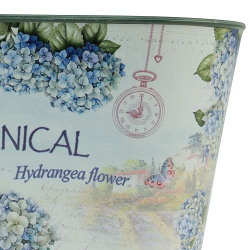 Product Flower bowl oval hydrangeas plastic bowl 21.5×12.5cm H11cm