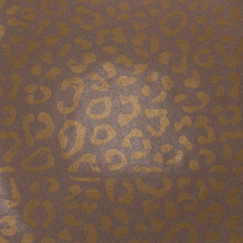 Floral silk leopard pattern brown wet strength 50x75cm 20pcs | Floristik24.ie