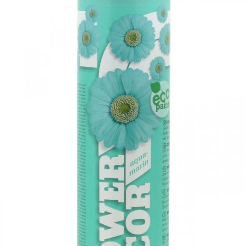 Product Flower Spray Flower Decor Light Blue Aquamarine Color Spray 400ml