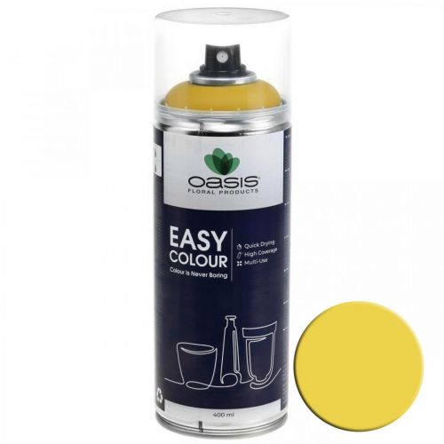 OASIS® Easy Color Spray, paint spray yellow 400ml