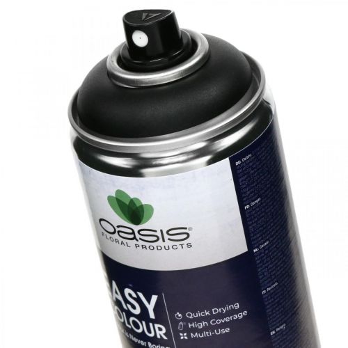 Product OASIS® Easy Color Spray, paint spray black 400ml