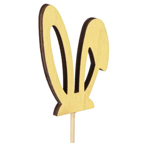 Product Flower Pot Stakes Easter Bunny Ears Wood 5×7cm 16pcs